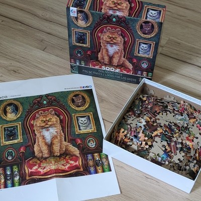 Ceaco Mad About Cats Puzzle 500 Teile Katzenmotiv ineinandergreifend