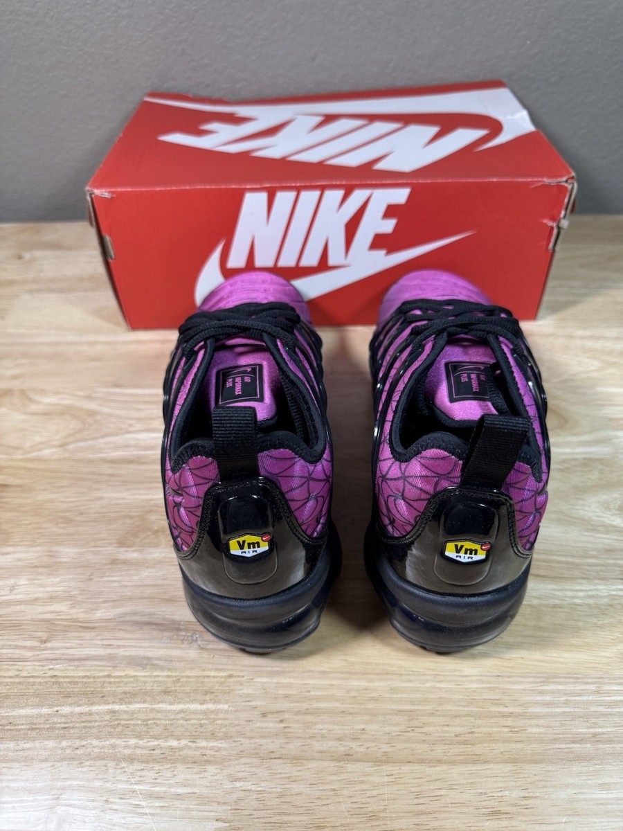 Nike Air Vapormax plus active fuschia pink purple men's shoes 8.5