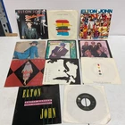 Elton John 45 RPM Vinyl Lot Of 11: Picture Sleeves, Still Standing, VG+/NM