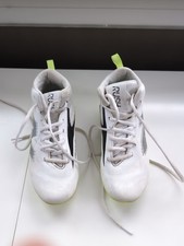 New Balance Rush Youth Lacrosse Cleats Green And White. Used. RUSHJWT4