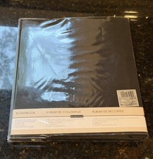 Recollections 8.5X11 Scrapbook Album - 10 Top Loading Sheets/ New/Sealed/20 Pics