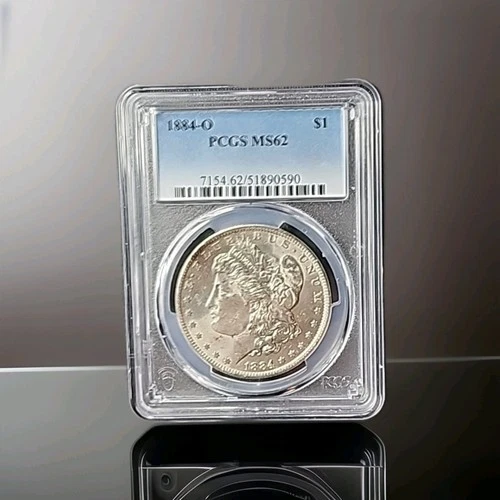 1884-O $1 Morgan Silver Dollar PCGS MS62 ☆☆Light Toning☆☆
