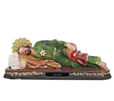 San Jose 8'' San Jose Dormido  Resin Figure