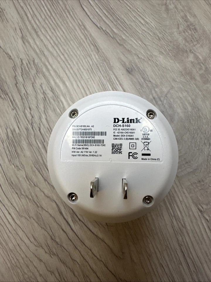 D-Link DCH-S160 Wi-Fi Water Sensor Flood, Overflow & Leak Detector Alarm - Image 3 of 4