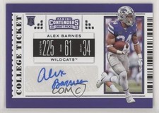 College Ticket Alex Barnes