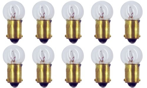 CEC Industries #57 Bulbs, 14 V, 3.36 W, BA9s Base, G-4.5 shape (Box of 10)