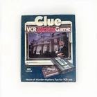 Vtg 1985 CLUE VCR Mystery Game VHS Parker Brothers