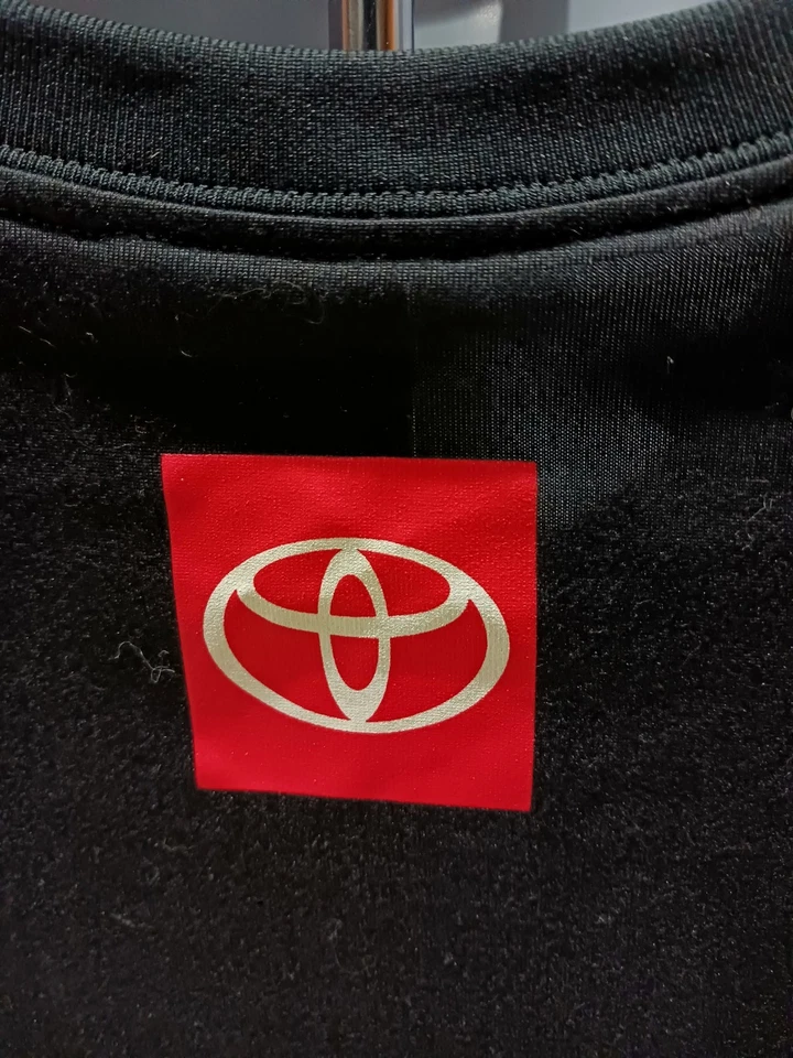 Joe Gibbs Racing 丰田 XL 车队发行耐克衬衫 NASCAR Hamlin Bell Briscoe — 第 4/4 张图片