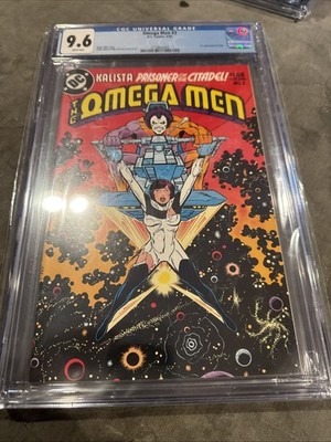 The Omega Men #3 CGC 9.6 DC Comics 1983 1st App of Lobo White Pages Jason Momoa