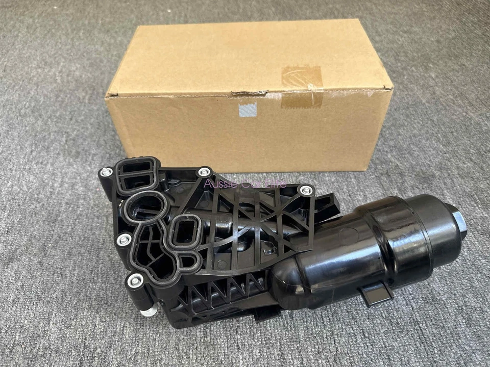 11428575898 OEM Mahle Oil Cooler Filter Housing For 2011-2019 BMW 118i 120i 125i - Image 3 of 4