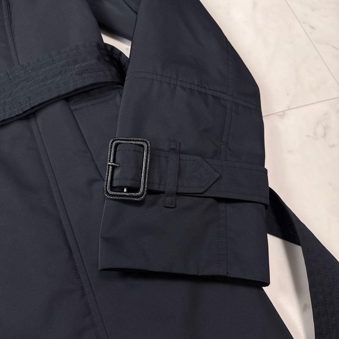 Burberry  Excellent Condition  London Padded Fur Coat Fox Black Size 40 thumbnail 12