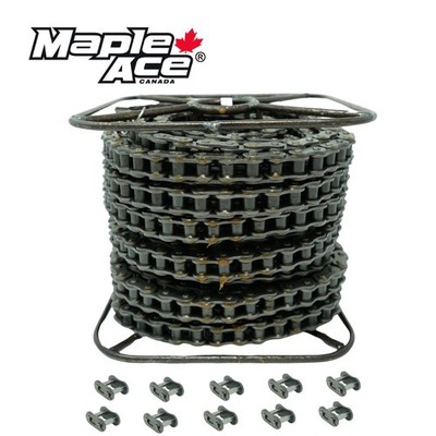 #35 Roller Chain 100 Feet plus 10 Connecting Links
