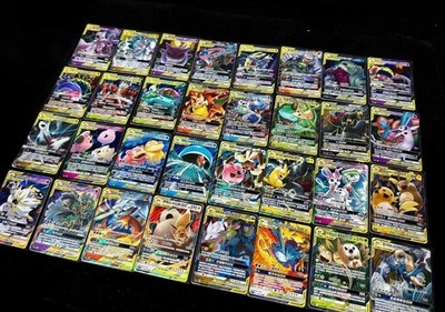 Pokémon 32 Pieces TAG TEAM GX Card RR RRR HOLO Rare Sun&Moon
