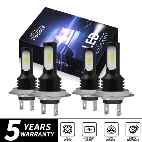 H7 H7 LED Headlight Bulbs Kit 10000W 1000000LM Hi/Lo Beam Super Bright White
