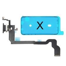 For iPhone X Charging Port Replacement Dock Connector Flex Cable Compatible