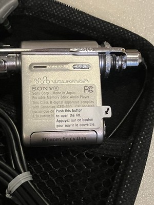 Sony NW-MS70D Network Walkman 256MB Titanium Digital MP3 Player