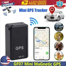 GF07 Mini Magnetic GPS Tracker Real-time Car Truck Vehicle Locator GSM GPRS USA