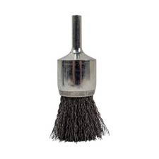 Forney 72738 Steel 20,000 rpm 1/4 in. Shank Coarse Wire End Brush 1 Dia. in.