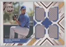 2018 Panini Elite Extra Edition Quad Materials 78/399 Erling Moreno #QM-EM 2t7