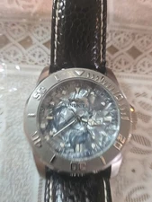 Invicta Pro Diver Swiss Trans Atlantic MOP Crystal Diver Watch Model 0009 Pics