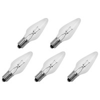 Weihnachts-Ersatzlampen E10-GlüHlampen 19V 3W Warmweiß 2200K 13Lm Klar 5 StüCk