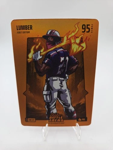 2026 Bo Jackson Battle Arena Lumber James Wood Orange BattleFoil SP