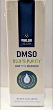 WOLDO HEALTH Sealed DMSO Dimethyl 99.8 3.4 Fl Oz 100ml Dropper Cap EXP 6/2028