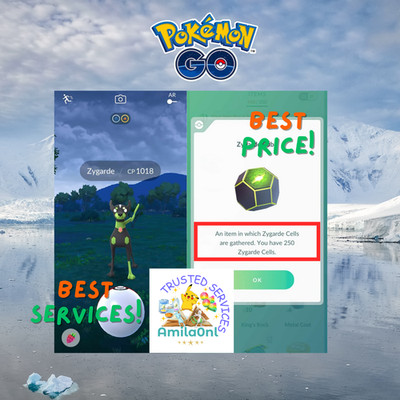 Hundo Zygarde WITH 250 Cells Available level 60 TRADE 20k PT.Central Digital