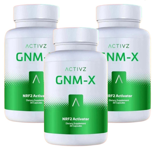 ACTIVZ GNM-X Nrf2 Activator, Genetic Cellular Defense Well-Being 3Pack EXP 2027