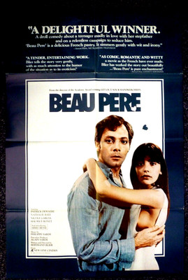 BEAU PERE Rare Original 1982 American One Sheet Movie Poster Nathalie Baye