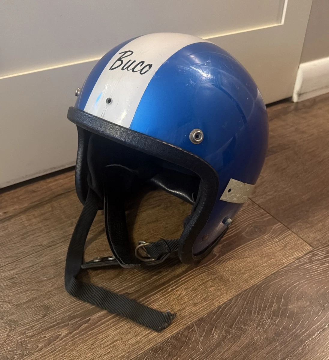 Blue Vintages Helmets for sale | eBay