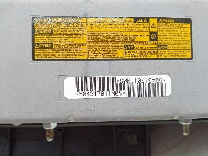 2012 - 2014 TOYOTA CAMRY RIGHT PASSENGER SIDE KNEE AIR BAG OEM Foto 3 de 4