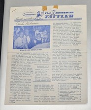 Brooklyn Dodgers Jackie Robinson Signed 1955 News Article - JSA SUPER COOL PIECE