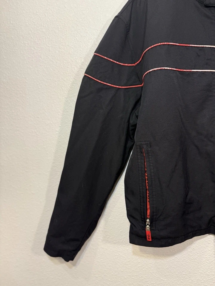 Chaqueta de motociclismo Harley-Davidson XL negra/roja para mujer Foto 2 de 4