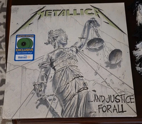 Metallica - ... And Justice For All - 2xLP - Limited Edition Green Vinyl sealed