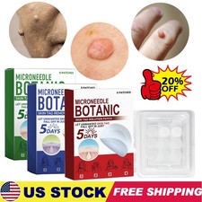 MICRONEEDLE BOTANIC Skin Tag  Acne Patch Skin Tag Remover Patches 9Pcs HOT 2026