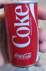Vintage 5.5 Fl Oz Empty Coca Cola Pull Tab  Can From 1970's Ireland Rare