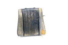 Bmw Oem E30 85-87 Front Driver Left Pacific Blue Leather Sport Seat Back 1942875