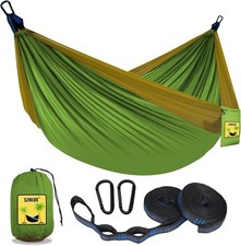 Camping Hammock Double  Single Portable Hammocks with 2 Tree