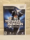 Michael Jackson the Experience Nintendo Wii Game Case Mint Disc Tested