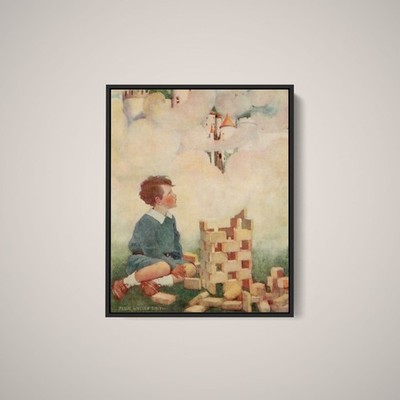 Jessie Willcox Smith - Dream Blocks - Dream Blocks - Paper or Canvas