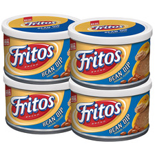 Fritos, Bean Dip Straight Pack, 9 Ounce Pack of 4 