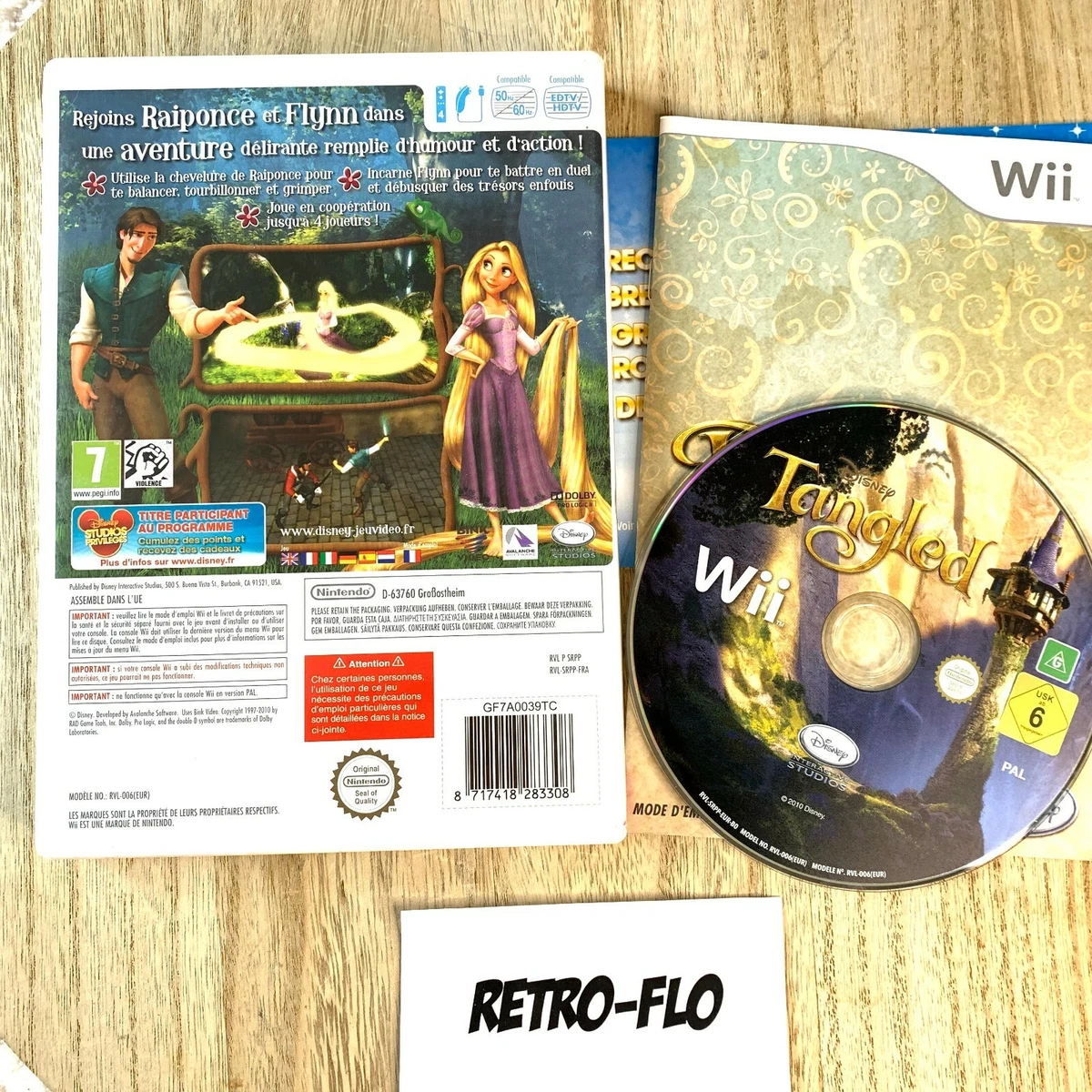 Disney tangled wii sale game