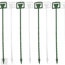 Clear or Green Cardettes Flower Card Holders Bouquet Craft Florist Display 