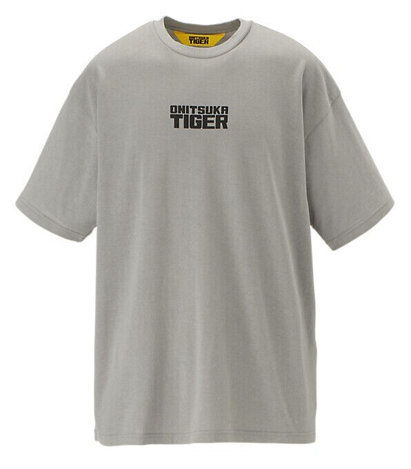 Onitsuka Tiger Tシャツ Onitsuka Tiger OVERSIZED TEE Heather Grey T-shirt Japan made