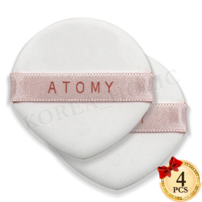ATOMY Water-drop Shape Cushion Puff 4EA Air Puff Sponges Makeup Tool KOREA MADE