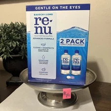Pack 2-Bausch & Lomb RENU Contact Lens Advanced Multipurpose Solution 12oz Ea
