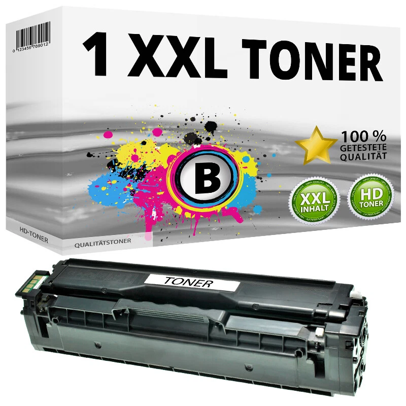 Cartouche toner pour Samsung CLT-504S pour CLP-415N CLP-415NW Xpress C1810FW - Photo 1/4