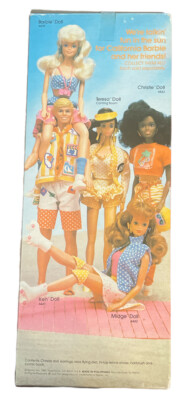 MATTEL BARBIE HABILLAGE CALIFORNIA DE 1987 REF 4468