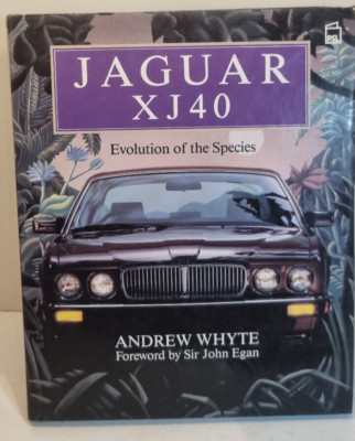 JAGUAR.   XJ40.  Evolution der Arten.  1987 Andrew Whyte Jaguar XJ6 B17 R22